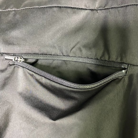 Athleta Radiant Joggers Lightweight Zipper Pockets Jogger Pants Black Size 14 - Picture 7 of 12